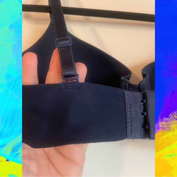 Laura Ashley Blue Full Coverage Bra - Size 38C. - Picture 4 of 5